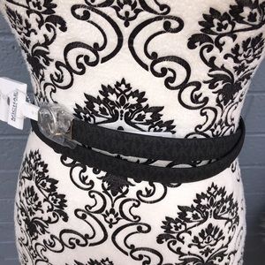 Michael Kors Metal Logo Buckle Reversible Belt NWT